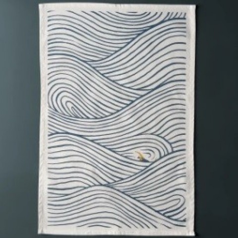 Wild Swimming Teatowel - Made in the UK Wild Swimming Teatowel - Made in the UK
